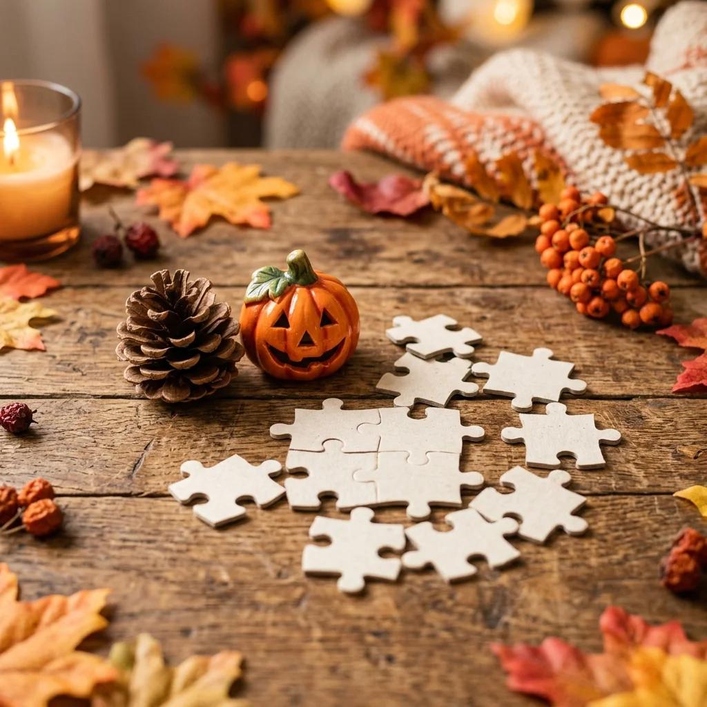 Holiday themed puzzles for classroom and family activities