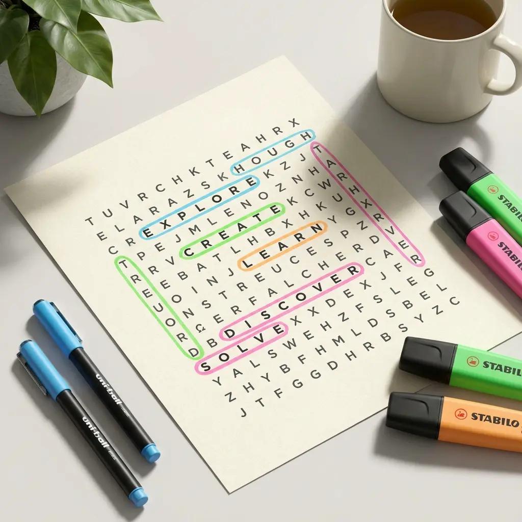 Word search puzzle creation guide
